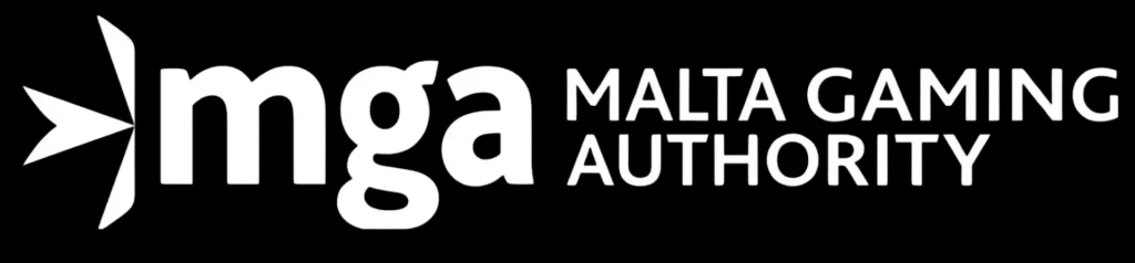 โลโก้ MGA (Malta Gaming Authority) หน่วยงานกำกับดูแลการพนัน บน เอสบีโอเบท