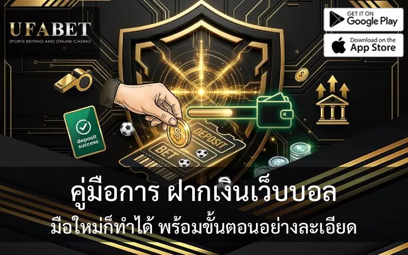 วิธีฝากเงิน เอสบีโอเบท